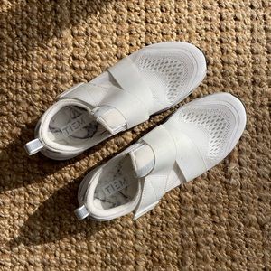 TIEM Slipstream Cycling Shoes - White Marble with SPD Clips